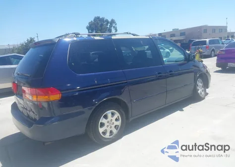 2003 Honda Odyssey Ex-L from USA, damaged, VIN 5FNRL189X3B151554
